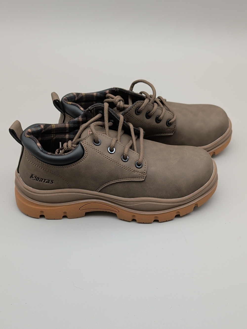 Sontas Low Cut work Boots Steel Toe Non Slip US Size 10